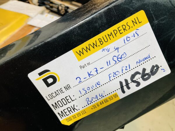 BUMPER BMW 1 Serie F20 F21 Normaal kls 4xpdc 2010-2015 VOORBUMPER 2-K7-11560z