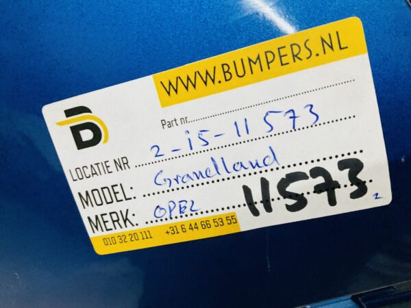 BUMPER Opel Grandland X 2016-2021 VOORBUMPER 2-i5-11573z
