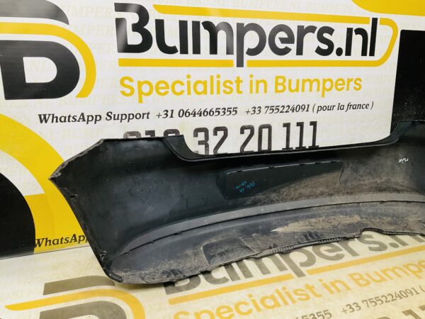 BUMPER Volkswagen polo 6R 2007-2012 Achterbumper 2-H1-11594z