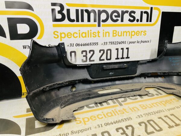 BUMPER Volkswagen Tiguan 4xpdc 2009-2015  Achterbumper 2-H5-11599z
