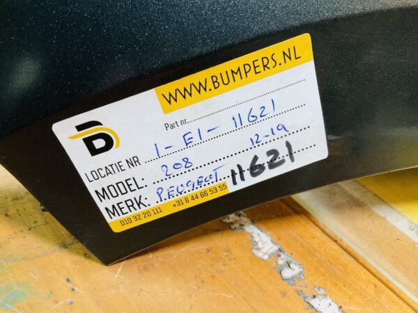 BUMPER Peugeot 208 4xpdc 2012-2019  Achterbumper 1-E1-11621z