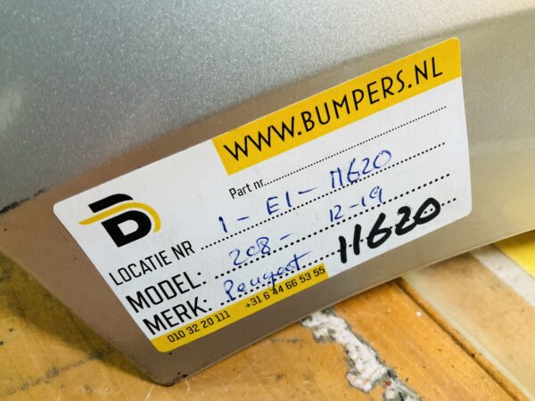 BUMPER Peugeot 208 4xpdc 2012-2019  Achterbumper 1-E1-11620z