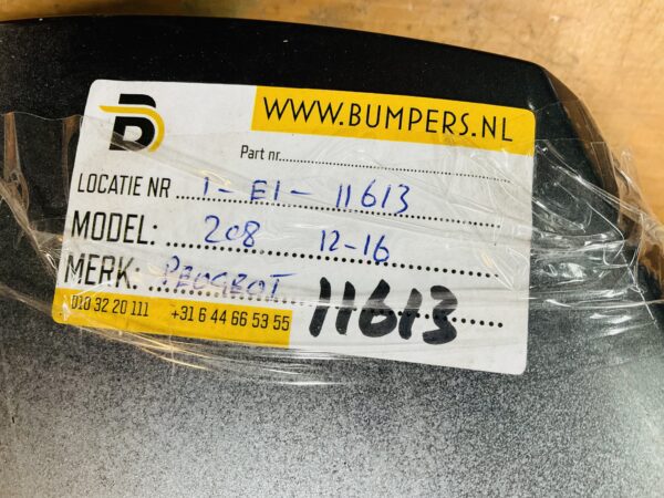 BUMPER Peugeot 208 4xpdc 2012-2019 9676505677 Achterbumper 1-E1-11613z