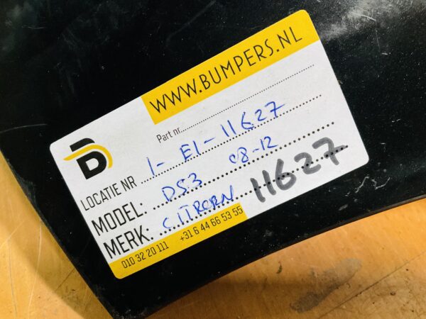 BUMPER Citroen DS3 2008-2012 9683741270 Achterbumper 1-E1-11627z