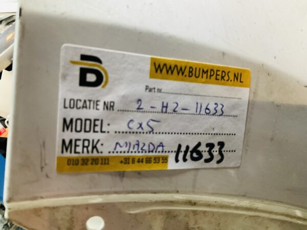 BUMPER Mazda CX5 KD47-50221 Achterbumper 2-H4-11633z