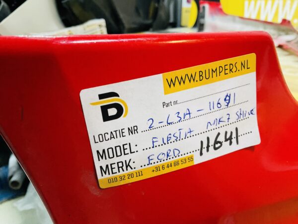 Spoiler Ford Fiesta Mk7 Stline ST-Line 1340204 Bumperlip 2-L3A-11641