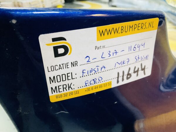Spoiler Ford Fiesta Mk7 Stline ST-Line 1340204 Bumperlip 2-L3A-11644