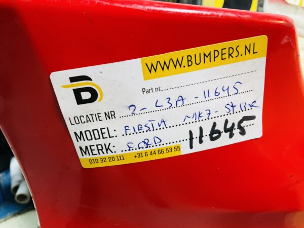 Spoiler Ford Fiesta Mk7 Stline ST-Line 1340204 Bumperlip 2-L3A-11645