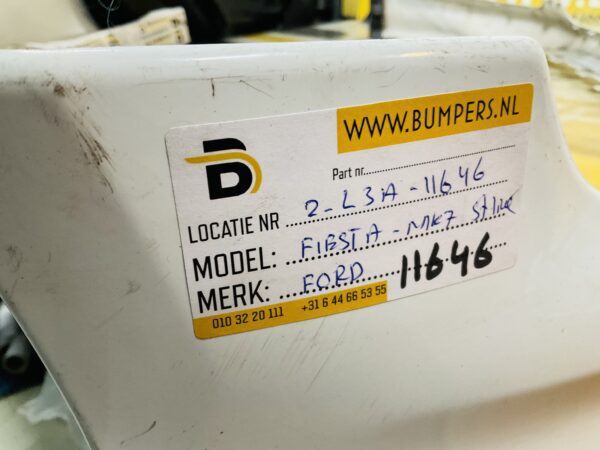 Spoiler Ford Fiesta Mk7 Stline ST-Line 1340204 Bumperlip 2-L3A-11646