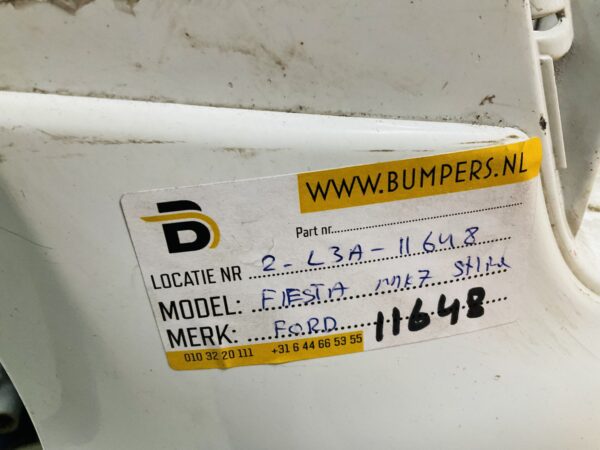 Spoiler Ford Fiesta Mk7 Stline ST-Line 1340204 Bumperlip 2-L3A-11648