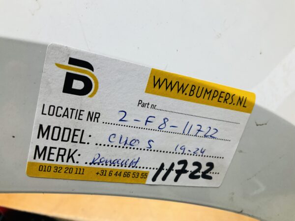 BUMPER Renault Clio 5 2019-2024  VOORBUMPER 2-F8-11722z
