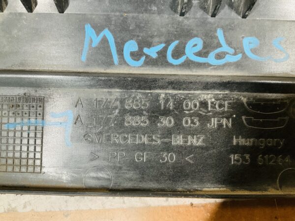 Onderplaat Mercedes A Klasse W177 Normaal A1778851400 Bumperlip 2-L5A-11726