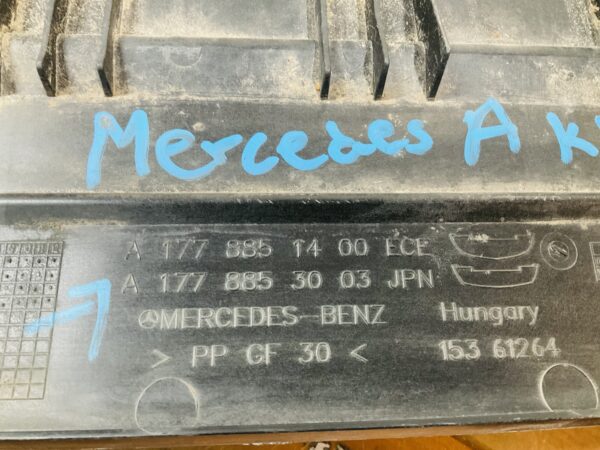 Onderplaat Mercedes A Klasse W177 Normaal A1778851400 Bumperlip 2-L5A-11727