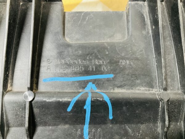 Onderplaat Mercedes CLA W118 AMG A1188854102 Bumperlip 2-L5E-11735