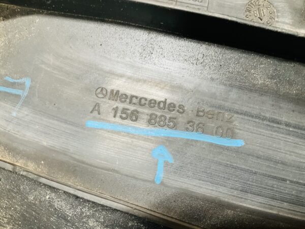 Onderplaat Mercedes GLA W156 A1568853600 Bumperlip 2-L3E-11739