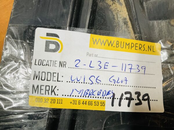 Onderplaat Mercedes GLA W156 A1568853600 Bumperlip 2-L3E-11739