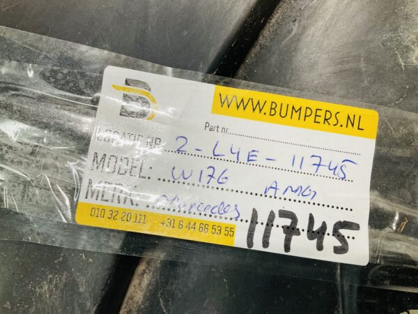 Onderplaat Mercedes A Klasse W176 CLA W117 AMG 1768850236 Bumperlip 2-L4E-11745