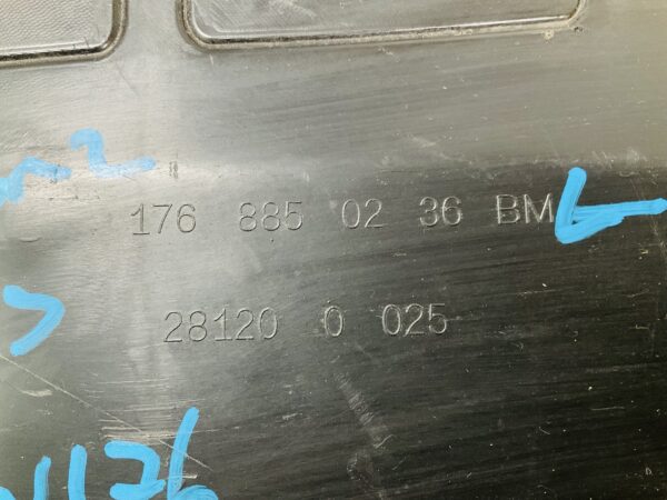 Onderplaat Mercedes A Klasse W176 CLA W117 AMG 1768850236 Bumperlip 2-L4-11747