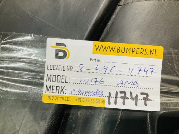Onderplaat Mercedes A Klasse W176 CLA W117 AMG 1768850236 Bumperlip 2-L4-11747