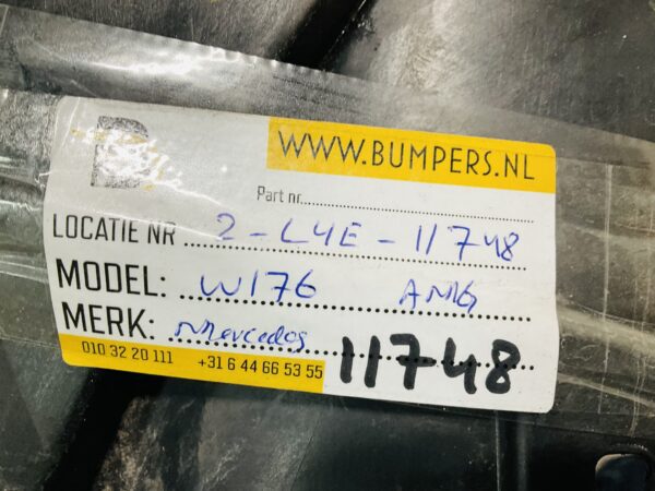 Onderplaat Mercedes A Klasse W176 CLA W117 AMG 1768850136 Bumperlip 2-L4E-11748