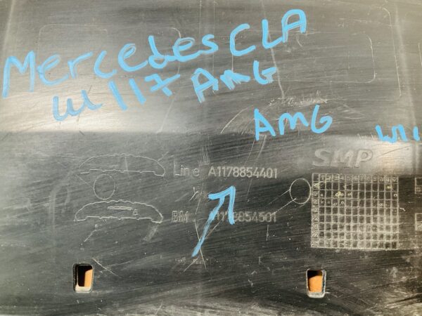 Onderplaat Mercedes A Klasse W176 CLA W117 AMG 1178854401 Bumperlip 2-L4E-11749