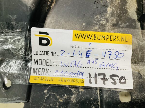 Onderplaat Mercedes A Klasse W176 AMG A45 1768850036 Bumperlip 2-L4F-11750