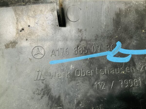 Onderplaat Mercedes A Klasse W176 AMG A1768850736 Bumperlip 2-L4-11752