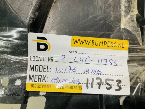 Onderplaat Mercedes A Klasse W176 AMG A1768850736 Bumperlip 2-L4F-11753