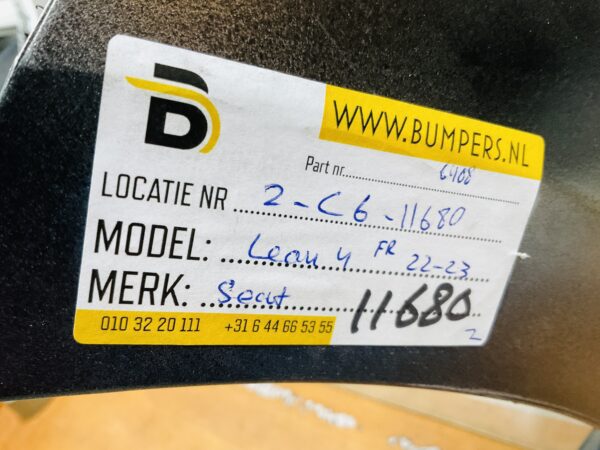 BUMPER Seat Leon 4 FR 2022-2023 VOORBUMPER 2-C6-11680z