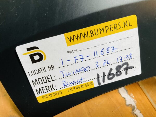 BUMPER Renault Twingo 3 Facelift 2017-2023 Achterbumper 1-F7-11687z