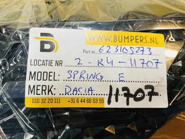 Grill Dacia Spring E 623105273 BUMPERGRILL 2-R4-11707z