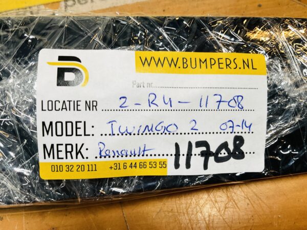 Grill Renault Twingo 2 2007-2014 620783403R BUMPERGRILL 2-R4-11708z