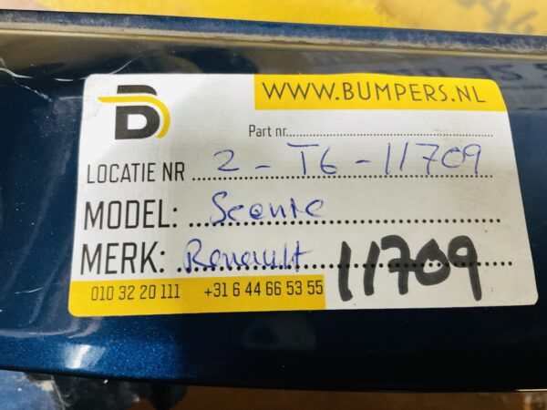 Achterklep Renault Scenic 4 2016-2021 901523280R Achterklep 2-T6-11709T