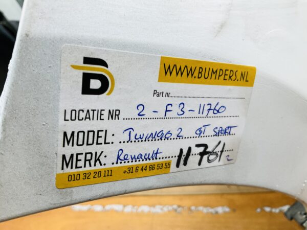 BUMPER Renault Twingo 2 GT Sport VOORBUMPER 2-F3-11761z