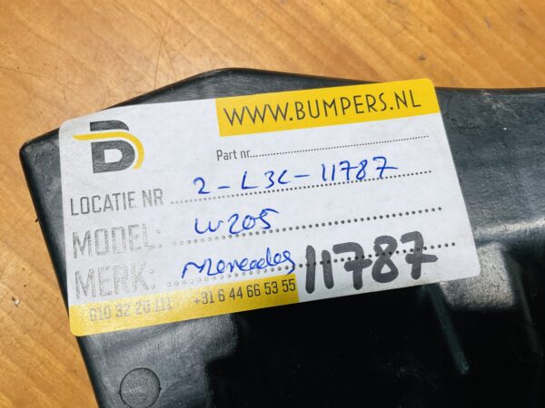 Onderplaat Mercedes C Klasse W205 A2055200000 Bumperlip 2-L3C-11787