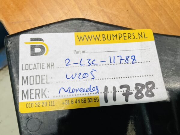 Onderplaat Mercedes C Klasse W205 A2055200000 Bumperlip 2-L3C-11788