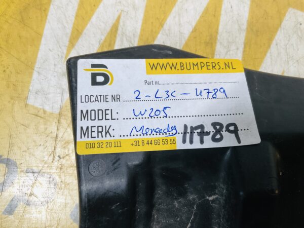Onderplaat Mercedes C Klasse W205 A2055200500 Bumperlip 2-L3C-11789