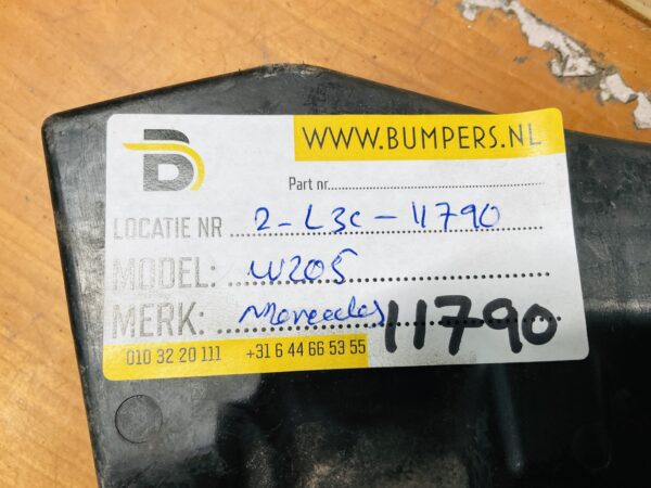 Onderplaat Mercedes C Klasse W205 A2055200000 Bumperlip 2-L3C-11790