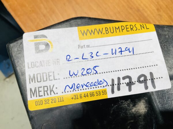 Onderplaat Mercedes C Klasse W205 A2055200000 Bumperlip 2-L3C-11791