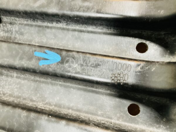Onderplaat Mercedes C Klasse W205 A2055200000 Bumperlip 2-L3C-11794
