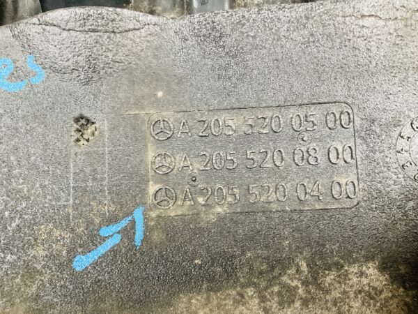 Onderplaat Mercedes C Klasse W205 A2055200500 Bumperlip 2-L3C-11795