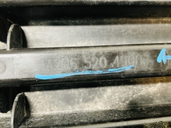 Onderplaat Mercedes C Klasse W206 2022-2024 A2065204900 Bumperlip 2-L3D-11798
