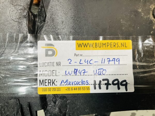 Onderplaat Mercedes W447 Vito A4478850136  Bumperlip 2-L4C-11799