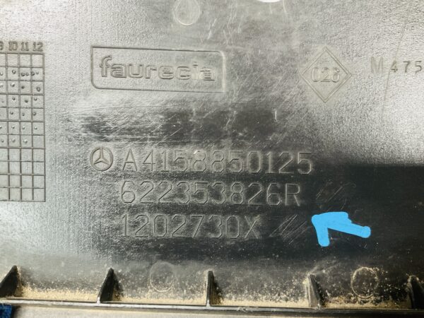 Onderplaat Mercedes W415 Citan A4158850125 Bumperlip 2-L4-11801