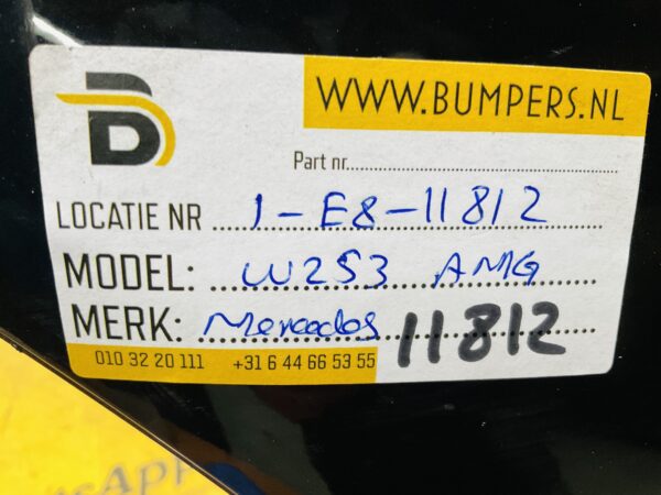 Bumper Mercedes GLC W253 AMG A2538850208 Achterbumper 1-E8-11812