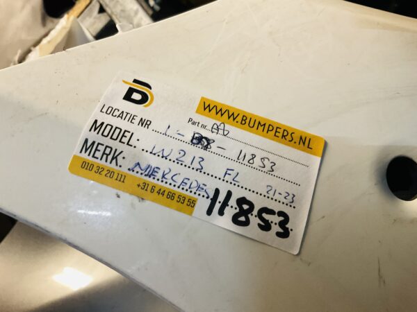 BUMPER Mercedes W213 Facelift 2021-2023 VOORBUMPER 1-A8-11853z