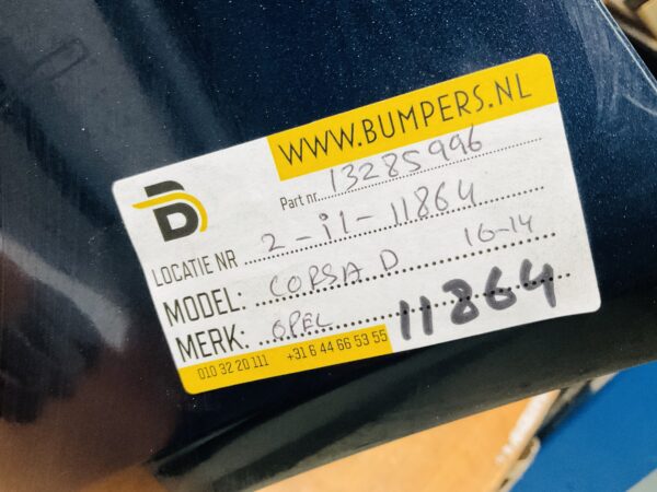 BUMPER Opel Corsa D Facelift 2011-2014 VOORBUMPER 2-i1-11864z
