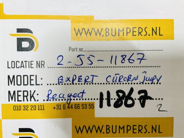 BUMPER Citroen Berlingo Pegeuot Partner  VOORBUMPER 2-J5-11867z