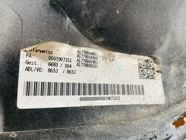 Bumper Mercedes A Klasse W177 AMG Hatchback 6xpdc 2019-2024  Achterbumper 1-E3-11886