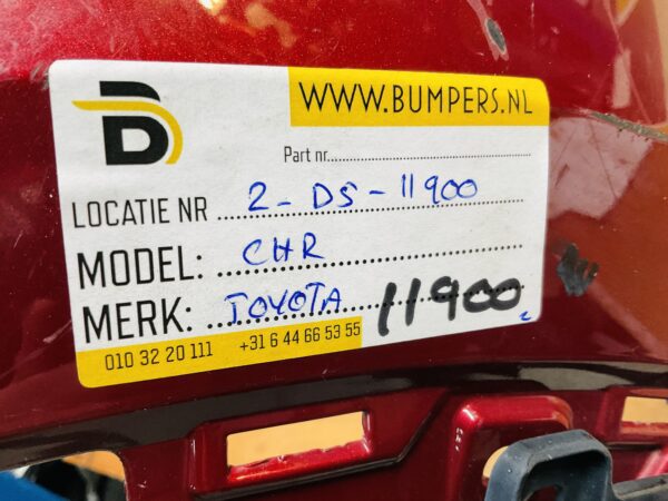 BUMPER Toyota CHR 6xpdc 2016-2019  VOORBUMPER 2-D5-11900z